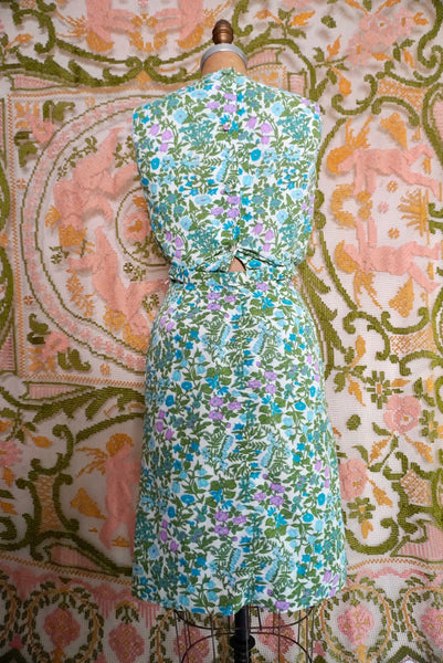 Leafy Floral Dress, XXS