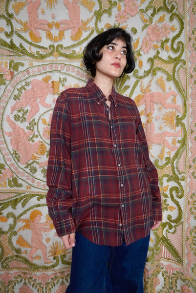 Warm Plaid Shirt, L