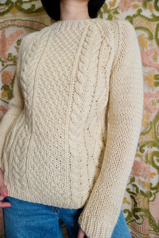Classic Wool Pullover, S-M