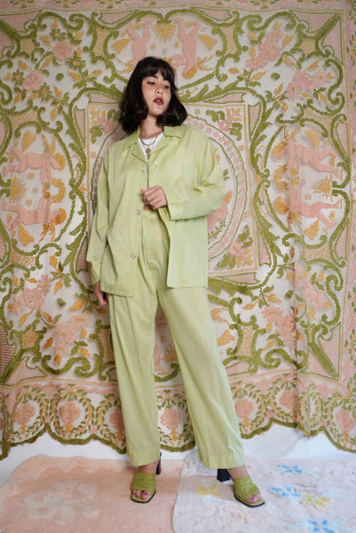 Light Green Pajama Set, M-L