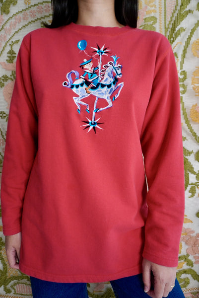 Carousel Sweatshirt, M