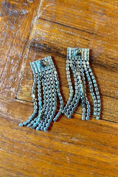 Rhinestone Cascade Earrings