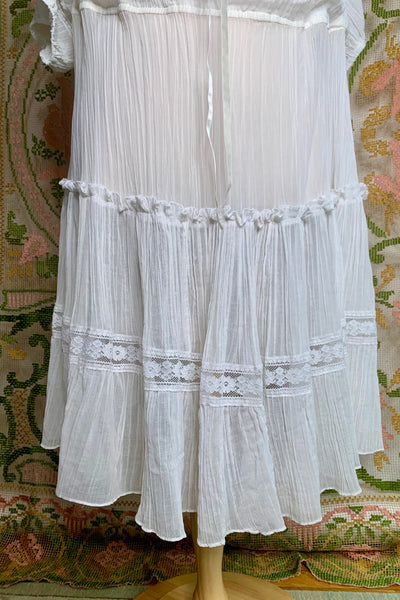 Lace Crinkle Dress, 3X
