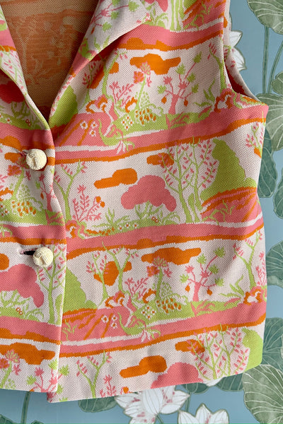 Neon Landscape Vest, 1X
