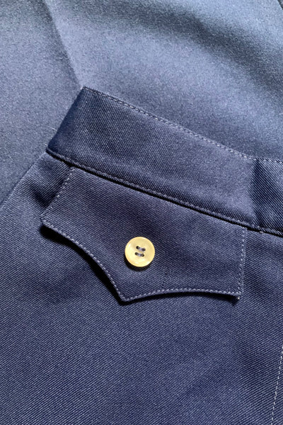 Navy Pocket Trousers, 24W