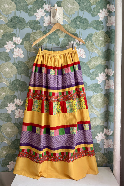 Patchwork Quilting Cooperative Skirt, 24W