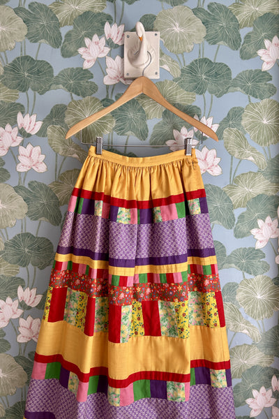 Patchwork Quilting Cooperative Skirt, 24W