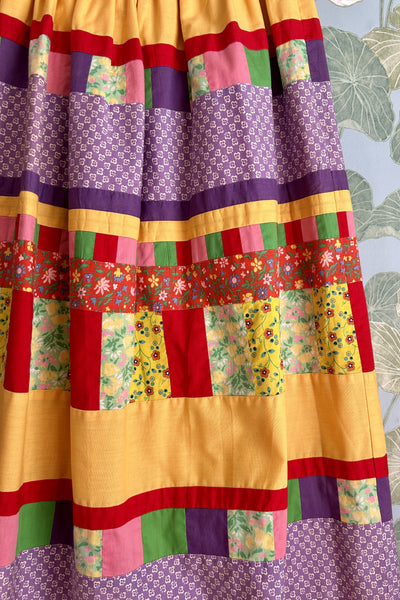 Patchwork Quilting Cooperative Skirt, 24W