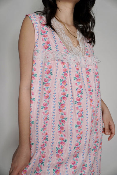 Vibrant Blooms Nightgown, S-M