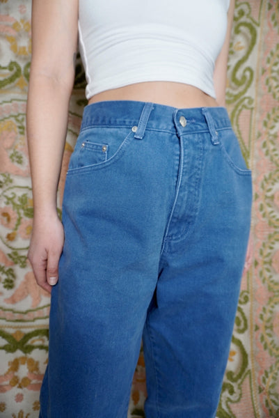 Overdye Crop Jeans, 31W