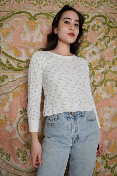 Cropped Thermal Top, XS-S