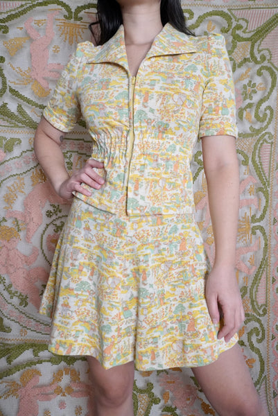 Countryside Mini Skirt Set, S