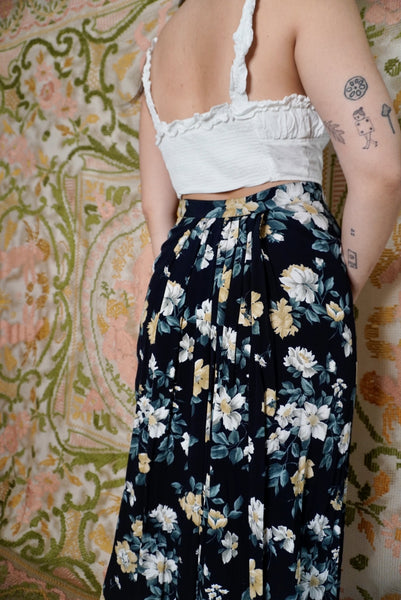 Garden Drape Midi Skirt, 28W