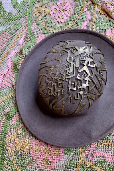 Atelier Laser-Etched Wool Hat